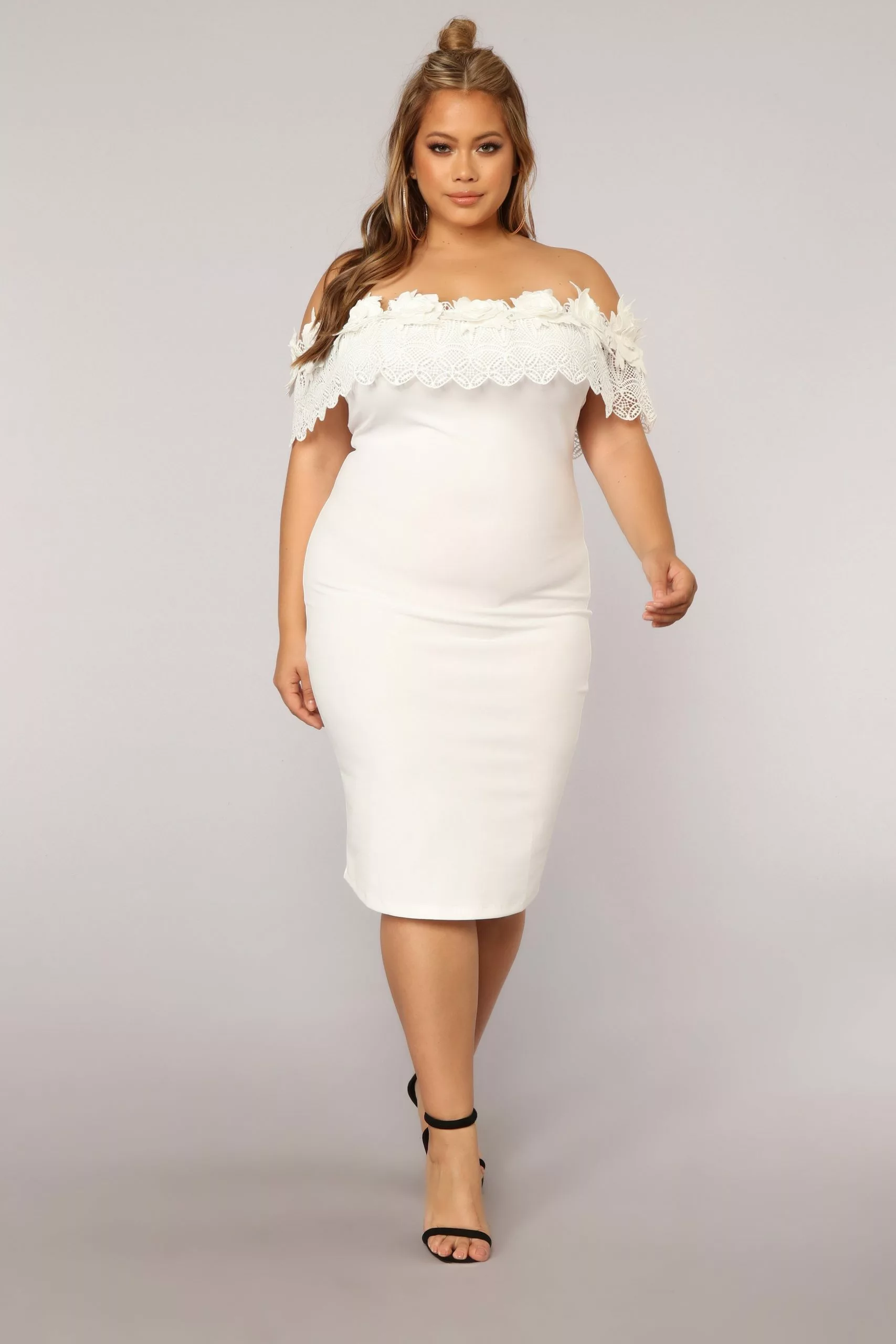 Fashion Nova Midnight In Moscow Dress - White 8 Fashion Nova Midnight In Moscow Dress - White - Image 6