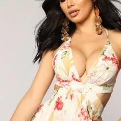 Fashion Nova Lanai Maxi Dress - Ivory Floral -Fashion Nova Dresses Shop 05 31 18 Studio2 2 MA8481 IvoryCombo 1475 scaled