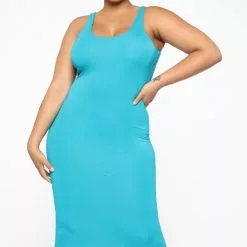 Fashion Nova Your Needs Met Dress - Turquoise -Fashion Nova Dresses Shop 05 31 19 Studio 1 RM 11 40 42 29 D691 Turquoise 2142 JD scaled