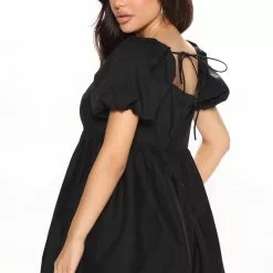 Fashion Nova Anetta Babydoll Dress - Black 9 Fashion Nova Anetta Babydoll Dress - Black -Fashion Nova Dresses Shop 05 31 22Studio3 KJ RL 13 52 15 27 D8172C Black 1212 JB