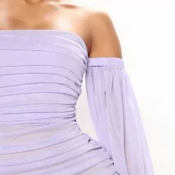 Fashion Nova Style Muse Mesh Mini Dress - Lavender -Fashion Nova Dresses Shop 06 07 22Studio4 CE AC 11 13 51 12 LD809 Lavender 2511 JB