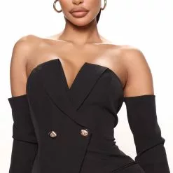 Fashion Nova Aretta Blazer Dress - Black -Fashion Nova Dresses Shop 06 08 22Studio3 ME RL 16 07 56 43 BD2793 Black 0564 JB 220c0d18 bb62 4e5a bc9a a6e39d223647
