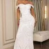 Fashion Nova Viola Sequin Maxi Dress - White -Fashion Nova Dresses Shop 06 09 22Studio5 CE RL 15 01 46 33 1603P1 White P 1470 KS