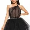 Fashion Nova Flirty Crush Tulle Mini Dress - Black -Fashion Nova Dresses Shop 06 10 22Studio2 CE KP 15 00 28 36 GWX174 Black 0482 PB