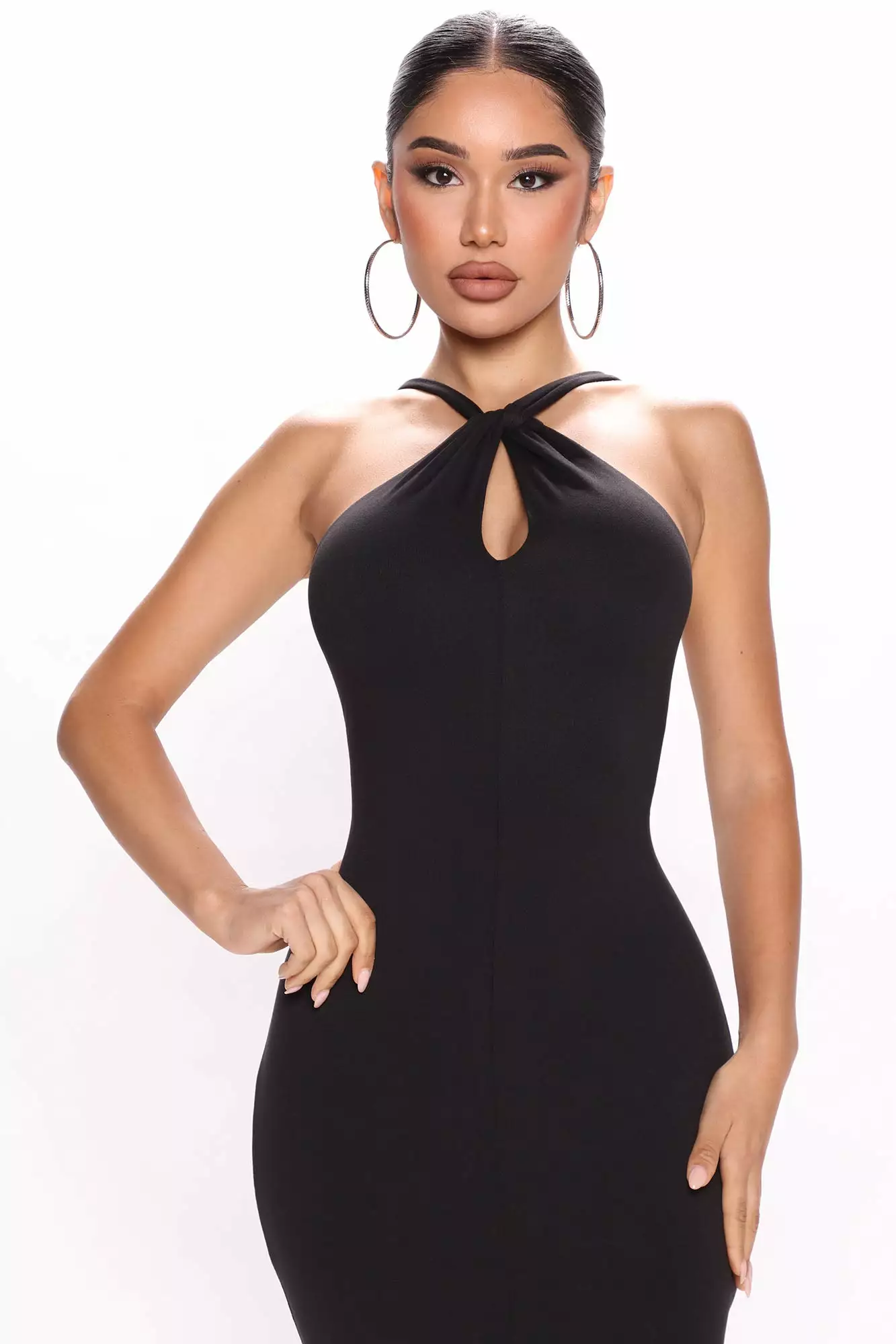 Fashion Nova Gina Double Lined Mini Dress - Black 4 Fashion Nova Gina Double Lined Mini Dress - Black - Image 2