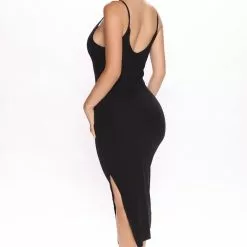 Fashion Nova Danika Midi Dress - Black -Fashion Nova Dresses Shop 06 14 22Studio2 ME RL 11 35 23 31 RD46726 Black 1430 WG
