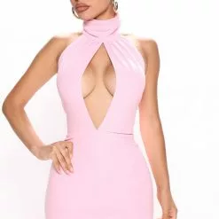 Fashion Nova Directly To You Mini Dress - Pink