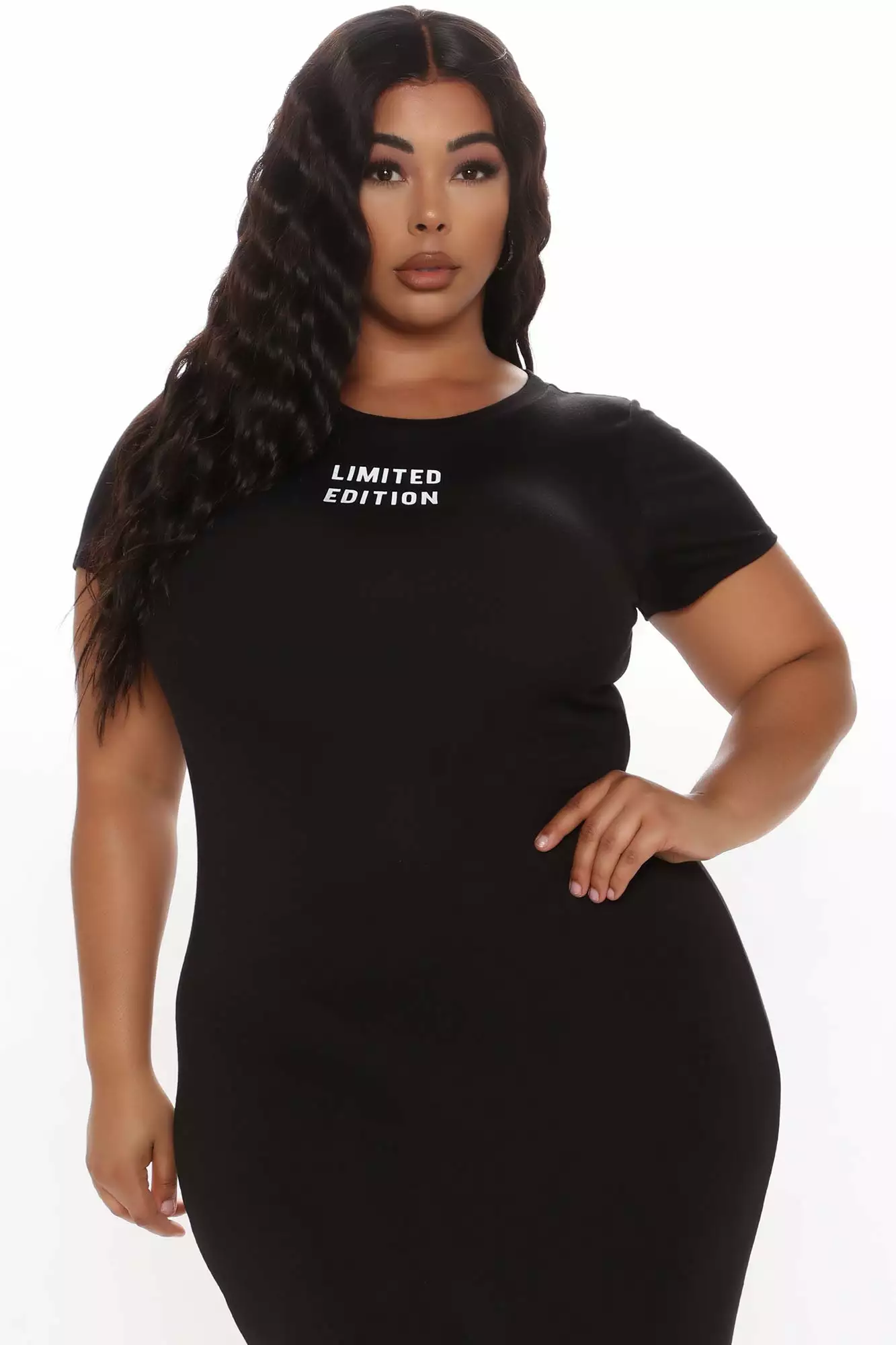 Fashion Nova True Facts Maxi Dress - Black 8 Fashion Nova True Facts Maxi Dress - Black - Image 6