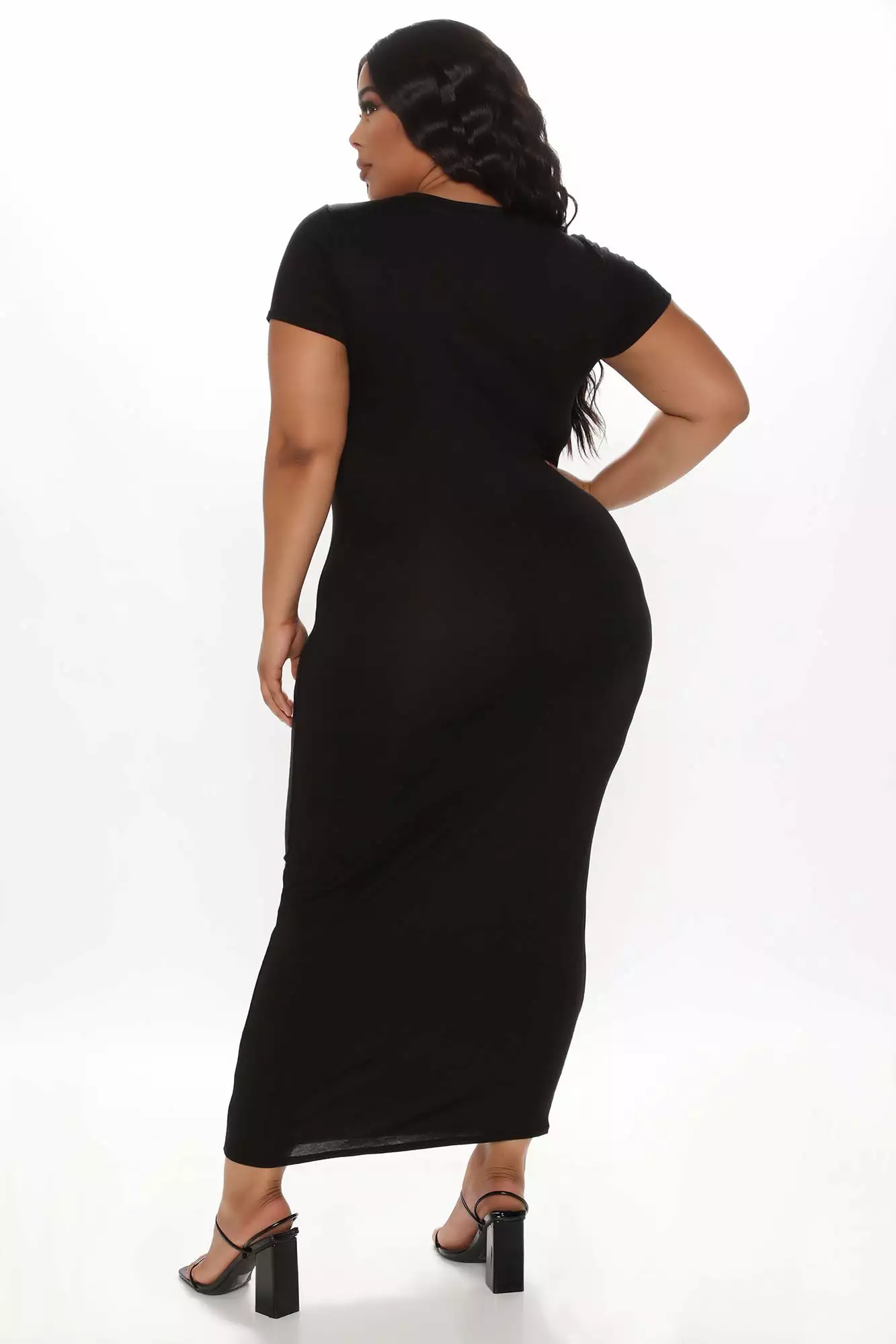 Fashion Nova True Facts Maxi Dress - Black 9 Fashion Nova True Facts Maxi Dress - Black - Image 7