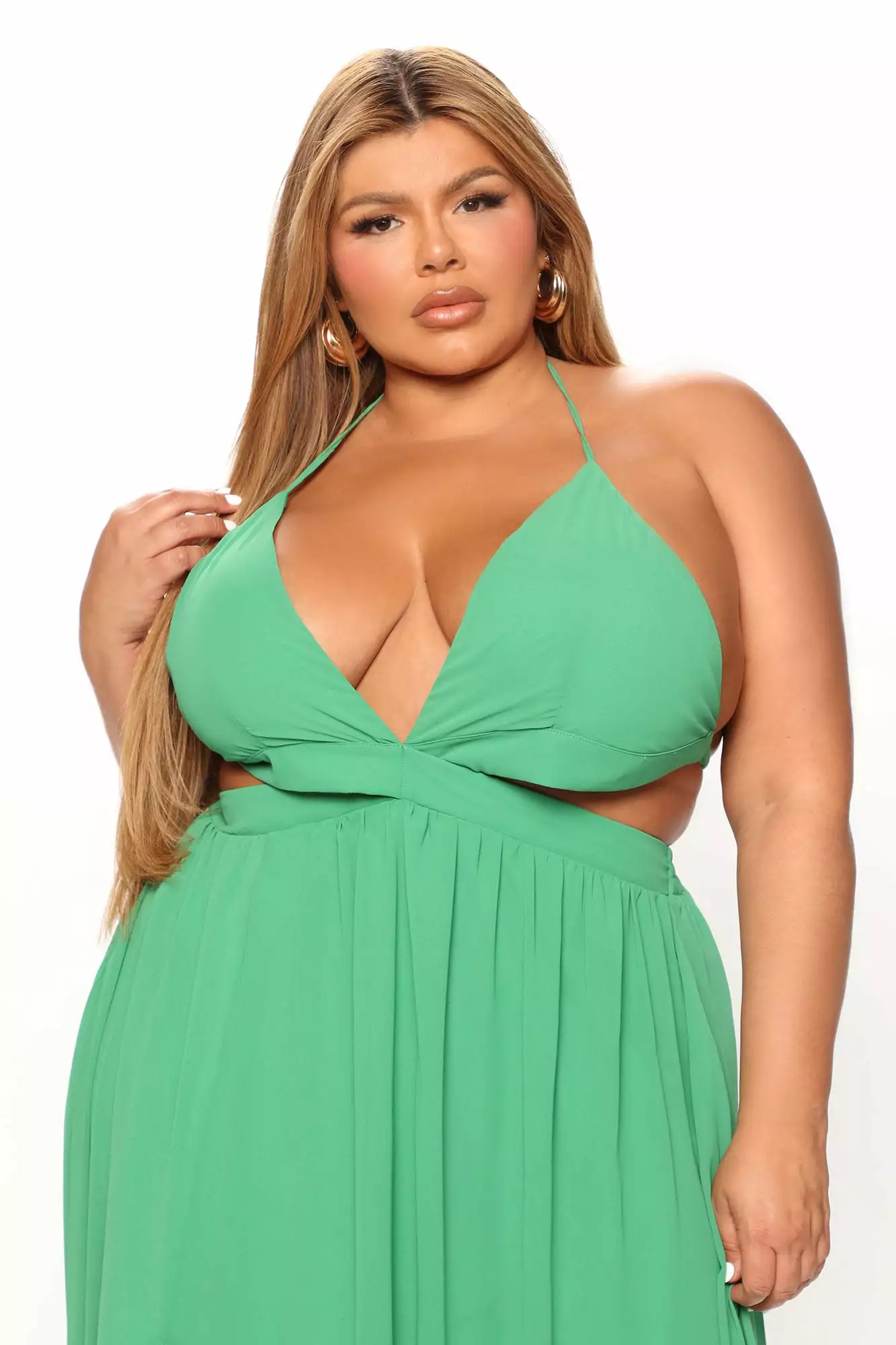 Fashion Nova Misty Maxi Dress - Green 7 Fashion Nova Misty Maxi Dress - Green - Image 5