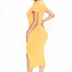 Fashion Nova Harper Midi Dress - Yellow -Fashion Nova Dresses Shop 06 15 22Stuidio2 SN KP 10 02 52 7 JD47483 Yellow 1944 JB