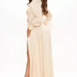 Fashion Nova Entice Me Satin Maxi Dress - Cream -Fashion Nova Dresses Shop 06 16 21Studio2 CE TB 11 42 18 27 DR1301 Cream P 1735 RG