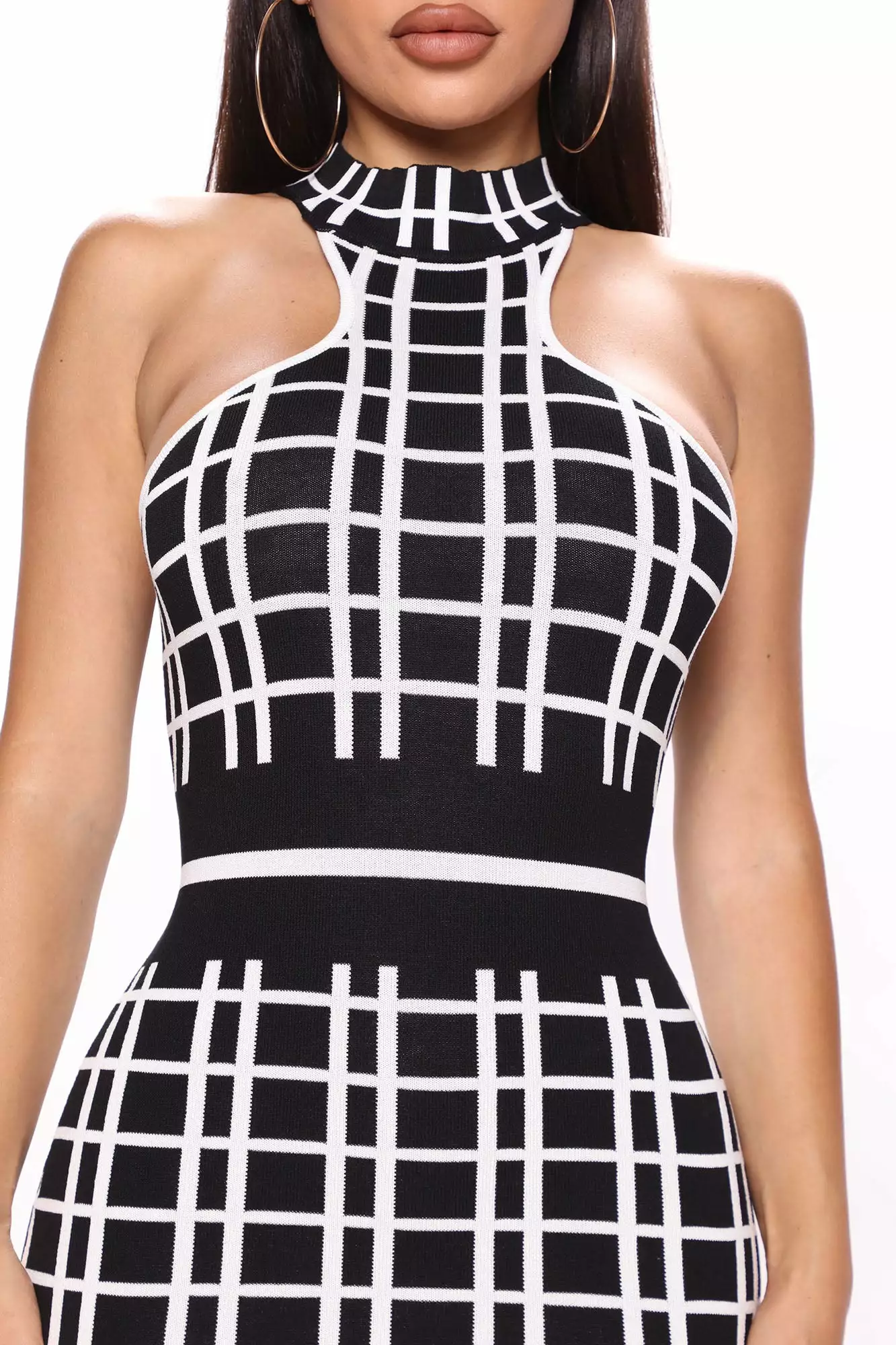 Fashion Nova Precision Knit Dress - Black/combo 5 Fashion Nova Precision Knit Dress - Black/combo - Image 3