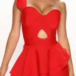 Fashion Nova Keep It Classy Bandage Maxi Dress - Red 8 Fashion Nova Keep It Classy Bandage Maxi Dress - Red -Fashion Nova Dresses Shop 06 17 22Studio2 MS K 13 37 52 40 AR1423DFN Red 1385 EH