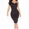 Fashion Nova Vivian Chain Midi Dress - Black -Fashion Nova Dresses Shop 06 20 22Studio2 ME KP 10 12 25 24 DB3053 Black 1753 SG
