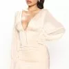 Fashion Nova Sleek Like Satin Mini Dress - Champagne -Fashion Nova Dresses Shop 06 21 22Studio2 KJ ON 09 24 14 4 AR1198DFN Champagne 0051 EH