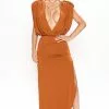 Fashion Nova Eryn Maxi Dress - Brown -Fashion Nova Dresses Shop 06 21 22Studio2 KJ ON 11 20 21 33 MD2777 Brown 0285 KS