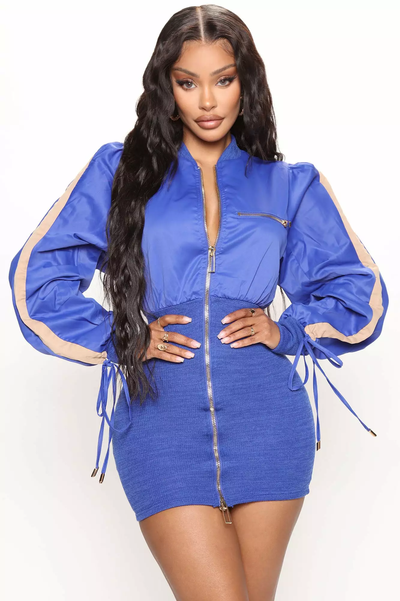 Fashion Nova Ami Mini Dress - Royal 4 Fashion Nova Ami Mini Dress - Royal - Image 2