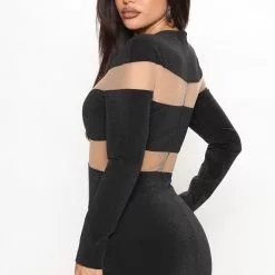 Fashion Nova VIP Entry Mini Dress - Black -Fashion Nova Dresses Shop 06 23 22Studio2 SN AC 13 39 11 53 LD714 Black 1911 KL