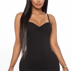 Fashion Nova Feel Your Best Ruched Maxi Dress - Black -Fashion Nova Dresses Shop 06 24 20Studio1 MS CP 12 38 18 24 JD39289 Black 3621 JK