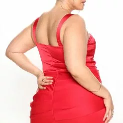 Fashion Nova Hot Dates Mini Dress - Red -Fashion Nova Dresses Shop 06 27 22Studio2 ME KP 09 59 26 6 LD8593 Red 2335 PLUS JB