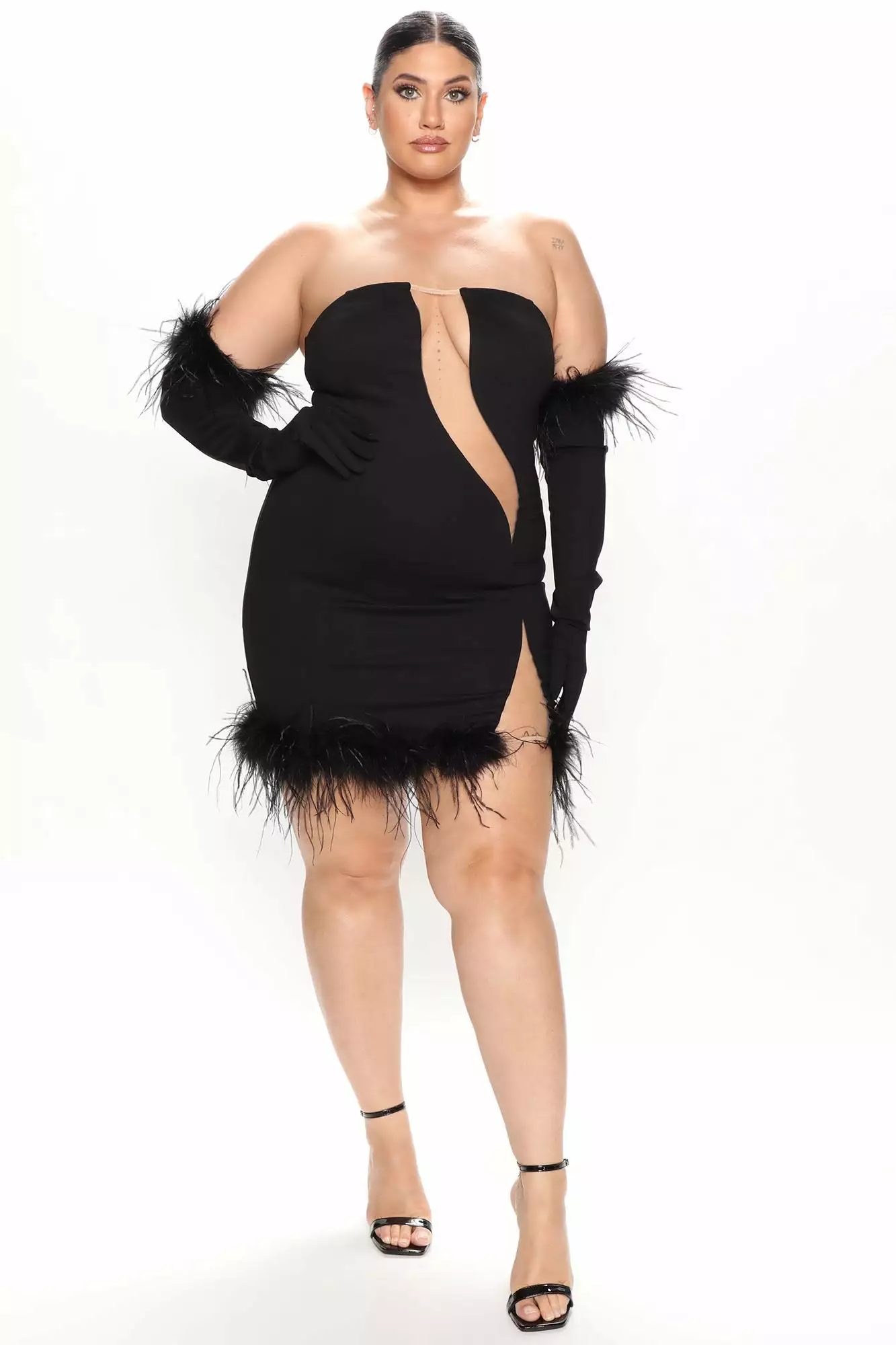 Fashion Nova Baddie Alert Mini Dress Set - Black 7 Fashion Nova Baddie Alert Mini Dress Set - Black - Image 5