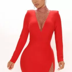 Fashion Nova Beginning To Wonder Bandage Mini Dress - Red 14 Fashion Nova Beginning To Wonder Bandage Mini Dress - Red -Fashion Nova Dresses Shop 06 28 21Studio2 SN MJ 10 03 44 14 LD548 Red 3466 EH
