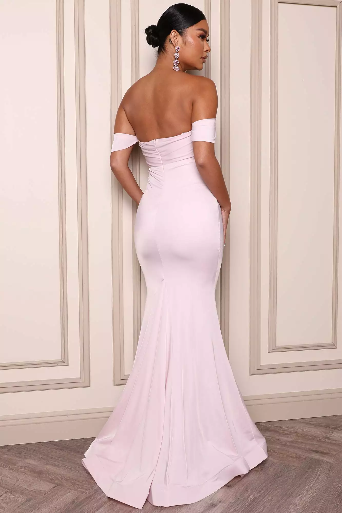 Fashion Nova Starry Eyed Maxi Dress - Blush 5 Fashion Nova Starry Eyed Maxi Dress - Blush - Image 3