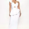 Fashion Nova Keep It Classy Bandage Maxi Dress - White -Fashion Nova Dresses Shop 06 29 22Studio3 MS Rene 11 53 17 22 AR1423DFN White 2418 JB