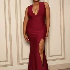 Fashion Nova Sophistication Bandage Maxi Dress - Wine 12 Fashion Nova Sophistication Bandage Maxi Dress - Wine -Fashion Nova Dresses Shop 06 29 22Studio5 ME KP 09 36 58 2 74971 Wine 2327 PLUS EH