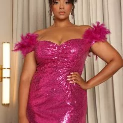 Fashion Nova Showstopper Beauty Sequin Maxi Dress - Magenta 13 Fashion Nova Showstopper Beauty Sequin Maxi Dress - Magenta -Fashion Nova Dresses Shop 06 29 22Studio5 ME KP 10 50 28 15 MF21024 Magenta 2507 PLUS EH