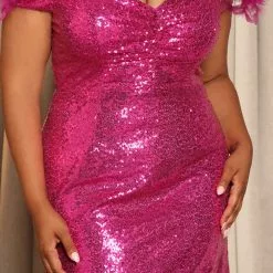 Fashion Nova Showstopper Beauty Sequin Maxi Dress - Magenta 14 Fashion Nova Showstopper Beauty Sequin Maxi Dress - Magenta -Fashion Nova Dresses Shop 06 29 22Studio5 ME KP 10 50 32 15 MF21024 Magenta 2508 PLUS EH