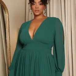 Fashion Nova Hold Up Maxi Dress - Hunter -Fashion Nova Dresses Shop 06 29 22Studio5 ME KP 11 34 15 23 DM2686 Hunter 2610 PLUS EH