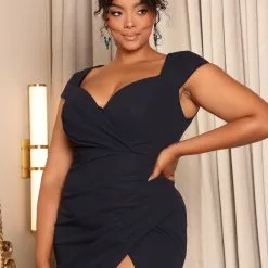 Fashion Nova Fell In Love With You Maxi Dress - Navy -Fashion Nova Dresses Shop 06 29 22Studio5 ME KP 11 52 46 26 MF2757 Navy 2652 PLUS KL
