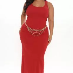 Fashion Nova Mulberry Street Maxi Dress - Burgundy -Fashion Nova Dresses Shop 06 30 21Studio1 RM TB 13 22 03 54 RD5930 Burgundy 0544 PLUS RG