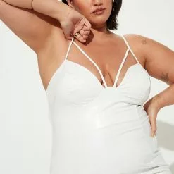 Fashion Nova She's A Baddie Latex Midi Dress - White 14 Fashion Nova She's A Baddie Latex Midi Dress - White -Fashion Nova Dresses Shop 06 30 22Studio1 CE MR 14 26 46 27 JD2590 White 19069 PLUS KL