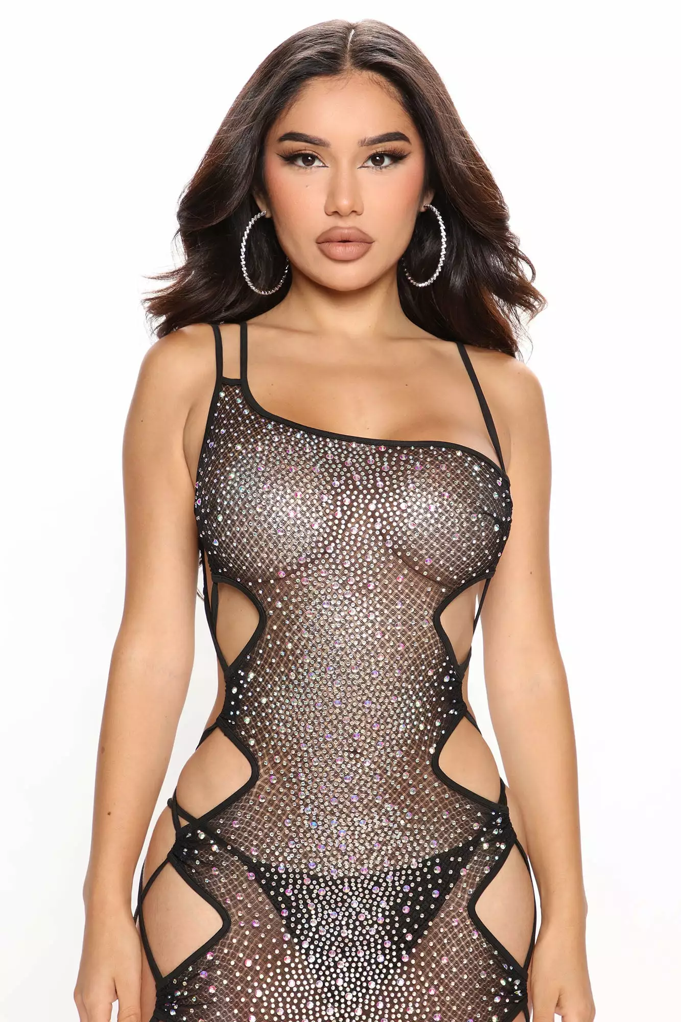 Fashion Nova Move Ur Body Embellished Mini Dress - Black 4 Fashion Nova Move Ur Body Embellished Mini Dress - Black - Image 2
