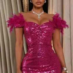 Fashion Nova Showstopper Beauty Sequin Maxi Dress - Magenta 10 Fashion Nova Showstopper Beauty Sequin Maxi Dress - Magenta -Fashion Nova Dresses Shop 06 30 22Studio5 RT RL 14 24 34 20 MF21024 Magenta 2912 WG