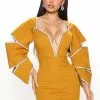 Fashion Nova Cheryl Denim Mini Dress - Mustard -Fashion Nova Dresses Shop 07 01 22Studio2 CE KP 10 52 11 19 AD6201 Mustard 4620 JB