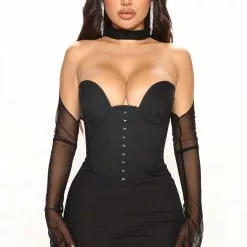 Fashion Nova Say My Name Mini Dress - Black -Fashion Nova Dresses Shop 07 05 22Studio2 SN KP 10 33 00 14 SK3061 Black 4958 KS