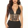 Fashion Nova Hit The Clubs Mini Dress - Black