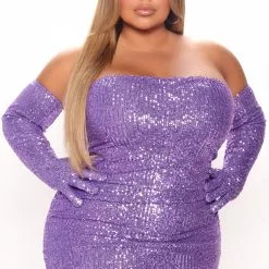 Fashion Nova Party Girl Sequin Mini Dress Set - Purple -Fashion Nova Dresses Shop 07 05 22Studio4 KJ AC 11 06 22 8 D8113C Purple 0753 PLUS JB