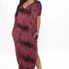 Fashion Nova The New Comfort Tie Dye Maxi Dress - Burgundy -Fashion Nova Dresses Shop 07 06 20Studio1 JP DJ 15 04 08 6 AD8275 Burgundy 3626 JK