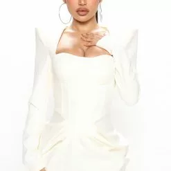 Fashion Nova Aryana Midi Dress - Cream -Fashion Nova Dresses Shop 07 06 22Studio2 CE 10 26 55 21 BD2747DPD Cream 5517 PB