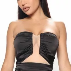 Fashion Nova Adelia Satin Maxi Dress - Black -Fashion Nova Dresses Shop 07 07 22Studio2 ME RL 11 15 13 27 BD2908 Black 0224 KS