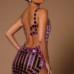 Fashion Nova Astrid Mirror Mini Dress - Purple -Fashion Nova Dresses Shop 07 07 22Studio5 CE KP 13 39 50 33 22GWF0258 Purple 3735 EH