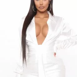 Fashion Nova Scandalous Babe Mini Dress - White -Fashion Nova Dresses Shop 07 08 20Studio1 CE CP 13 54 56 13 AK11394A White 3742 JK