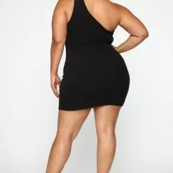 Fashion Nova Cut Me In One Shoulder Mini Dress - Black 29 Fashion Nova Cut Me In One Shoulder Mini Dress - Black -Fashion Nova Dresses Shop 07 10 19 Studio 3 JP 11 28 46 31 D13303H Black 1144 RA scaled