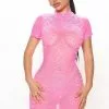 Fashion Nova Vivi Embellished Mini Dress - Pink -Fashion Nova Dresses Shop 07 11 22Studio2 RT KJ 10 21 49 24 HGD6747A Pink 0121 JB