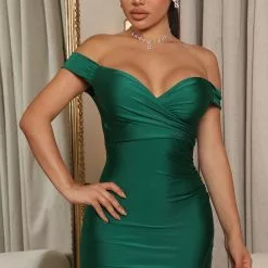 Fashion Nova Romantic Nights Maxi Dress - Hunter -Fashion Nova Dresses Shop 07 11 22Studio2 RT KJ 14 02 50 65 DT2654 Hunter P 4366 SG